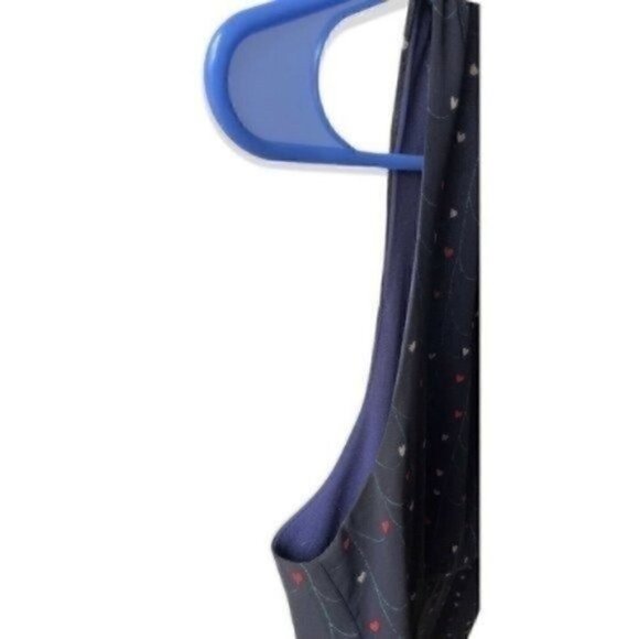 Hanging Hearts Navy Blue Sleeveless Dress Juniors/Women’s Large - Picture 10 of 13